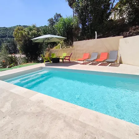 - Bottom Of Villa, Quiet Garden, And Pool Eccica-Suarella